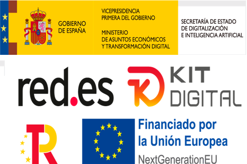 Programa Kit Digital cofinanciado por los fondos europeos 'Next Generation EU' dentro del Plan de Recuperación Transformación y Resiliencia