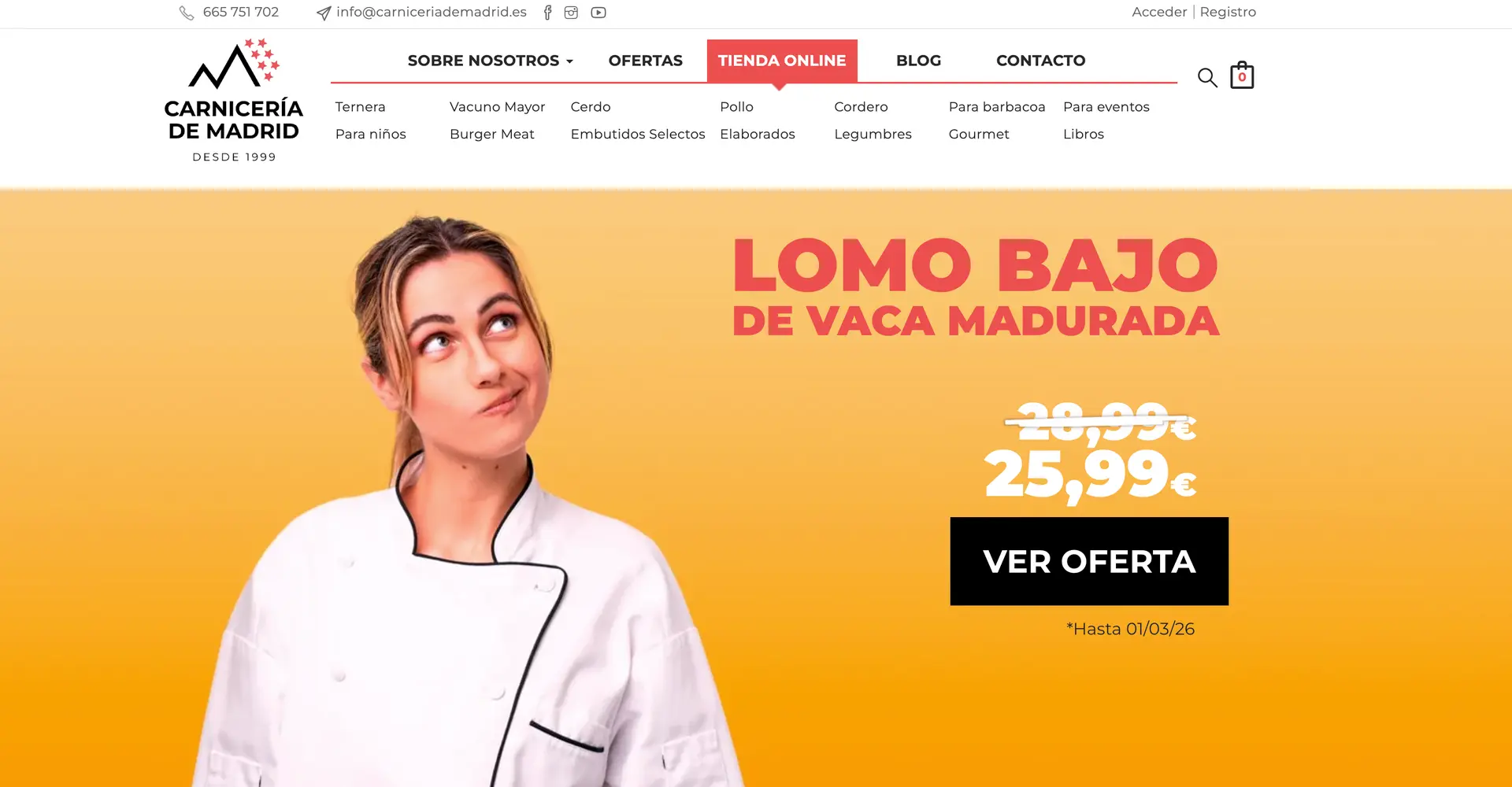 SEO Carnicería de Madrid