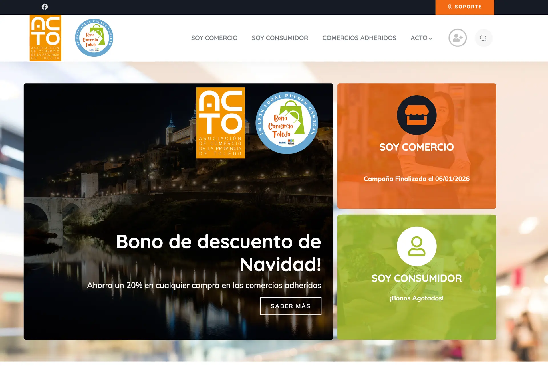 Campaña Bono Comercio Toledo