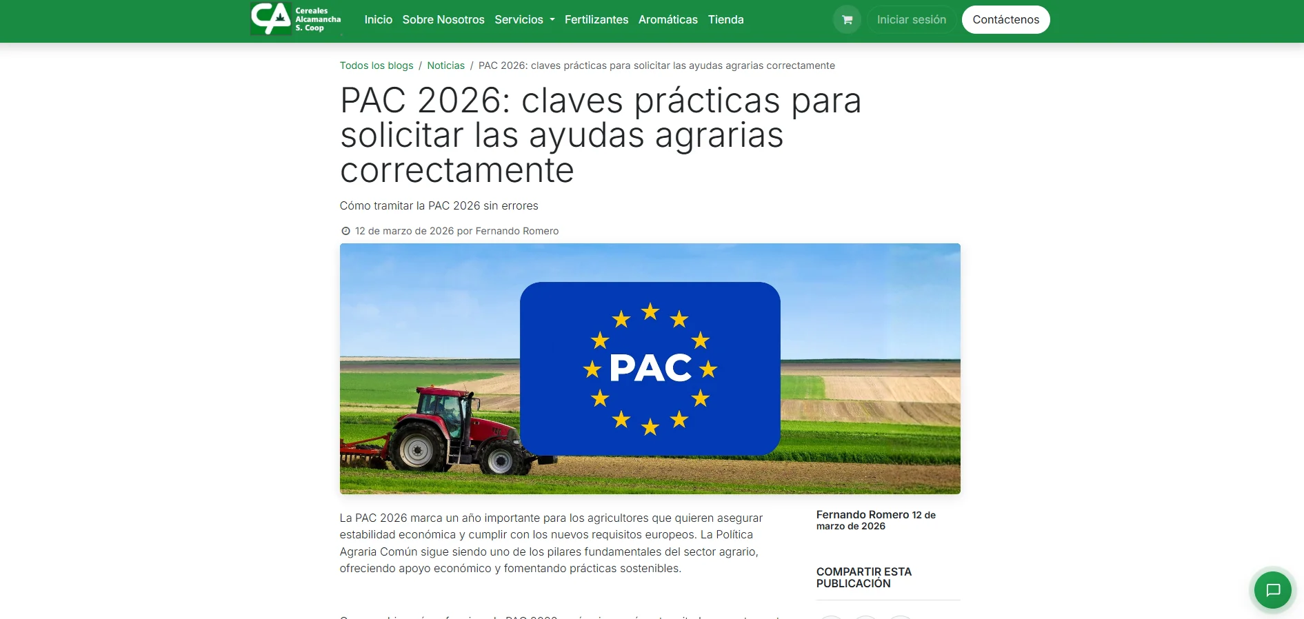 Blog - PAC 2026