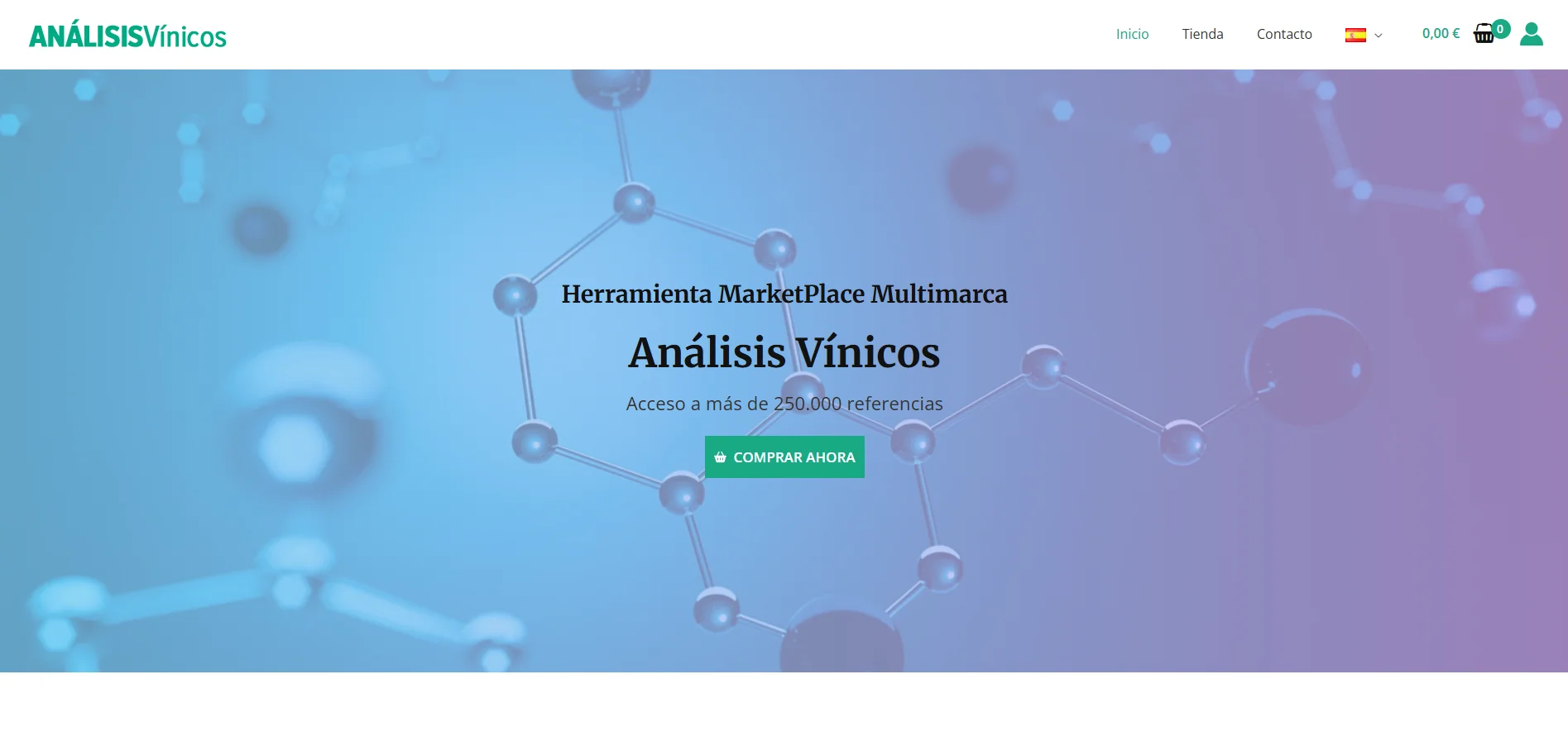 Home de Análisis Vínicos