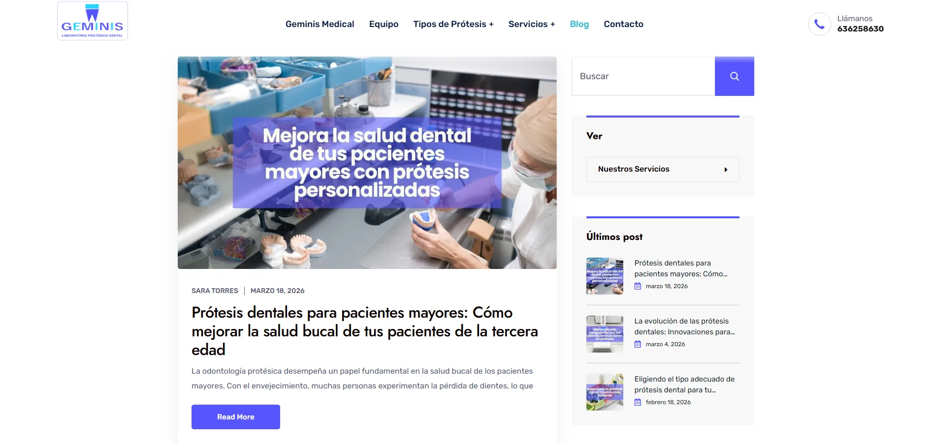 Blog de prótesis dentales
