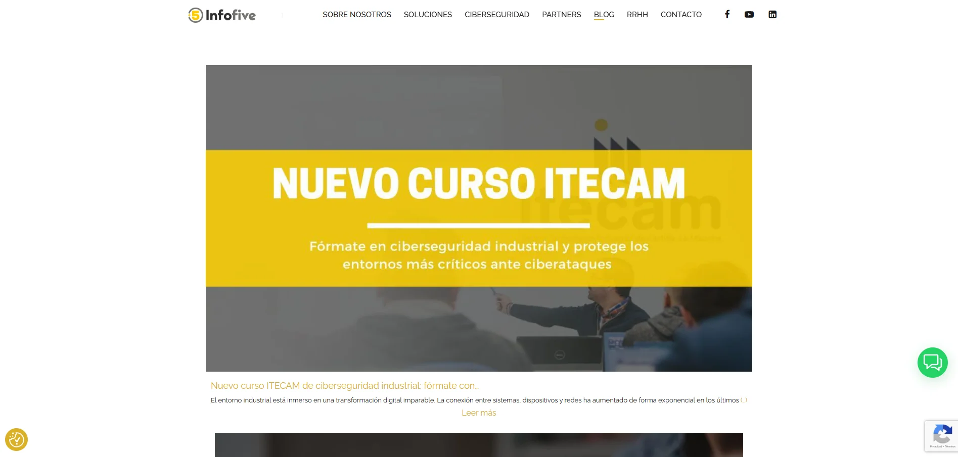 Blog - Curso ITECAM de ciberseguridad