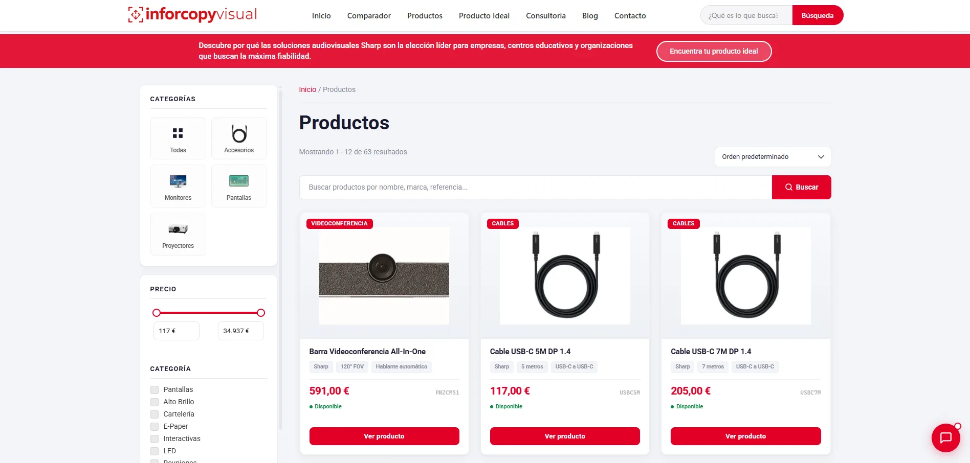 Tienda online de productos
