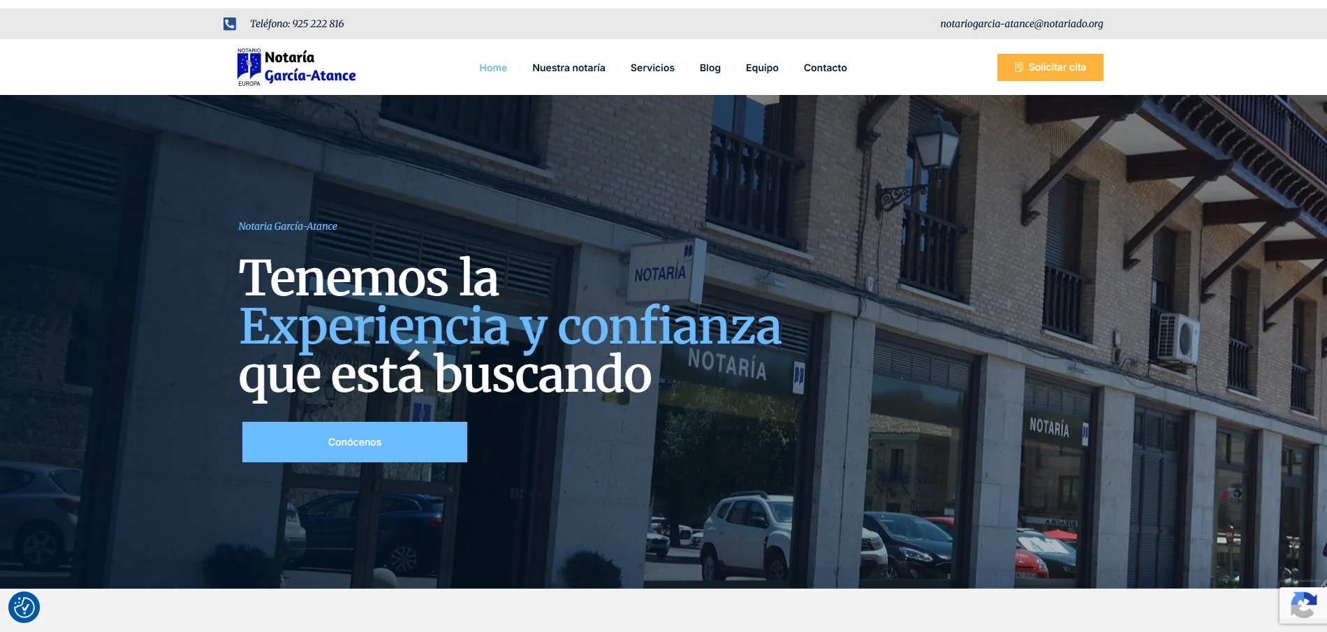 Web de la Notaría García-Atance