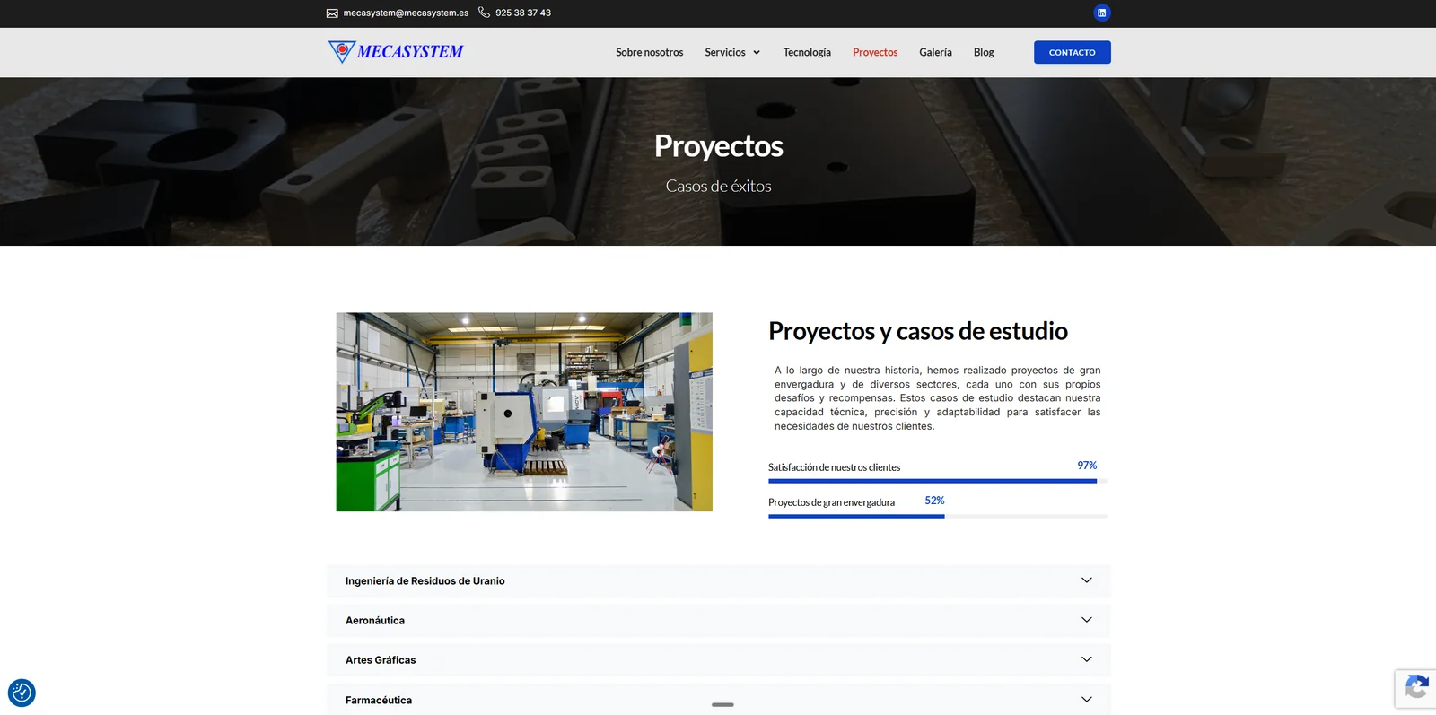 Mecasystem proyectos