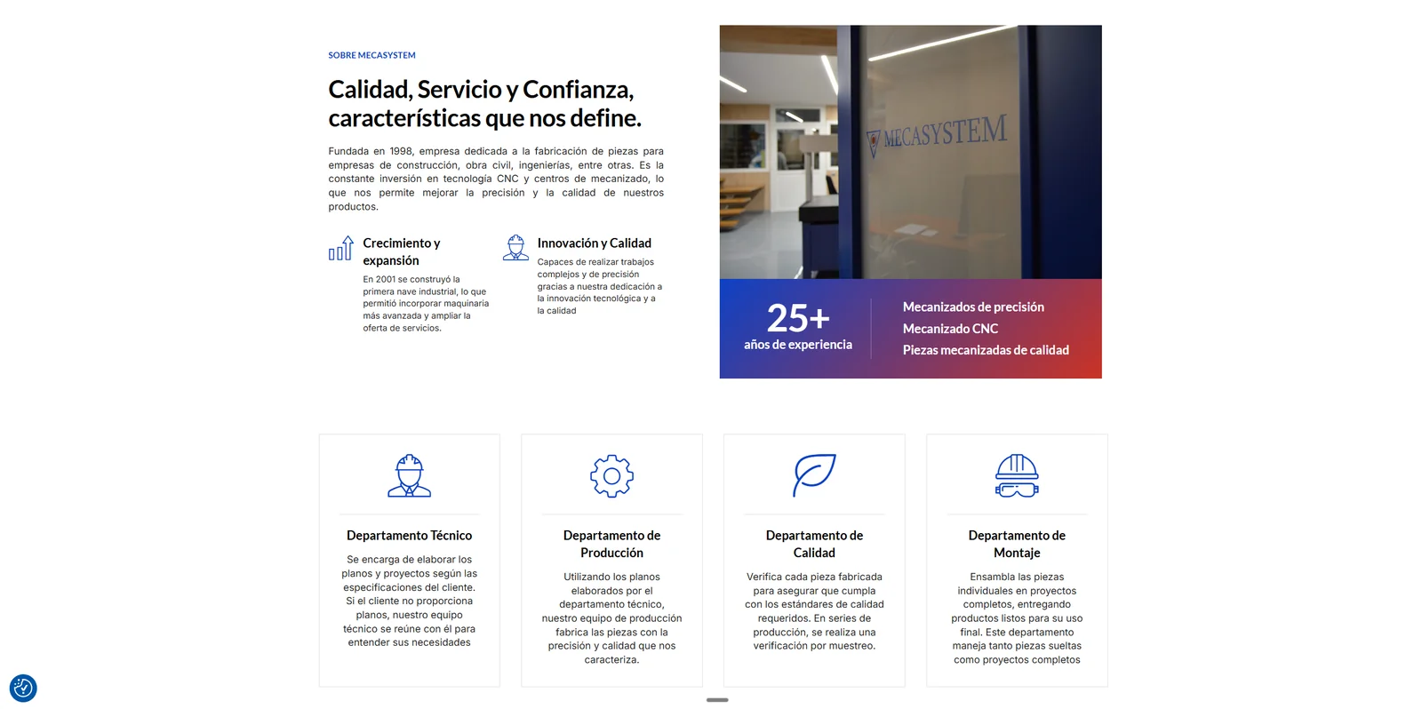 Mecasystem sobre nosotros