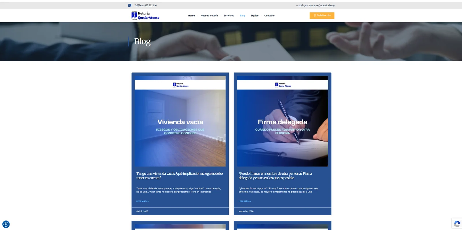 Blog de la Notaria