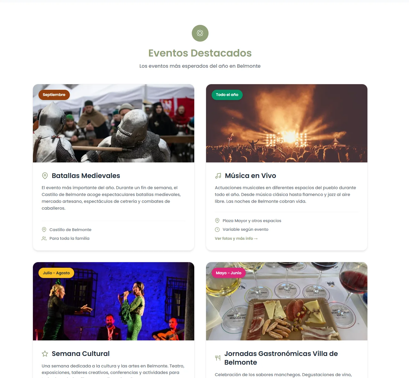 Eventos destacados