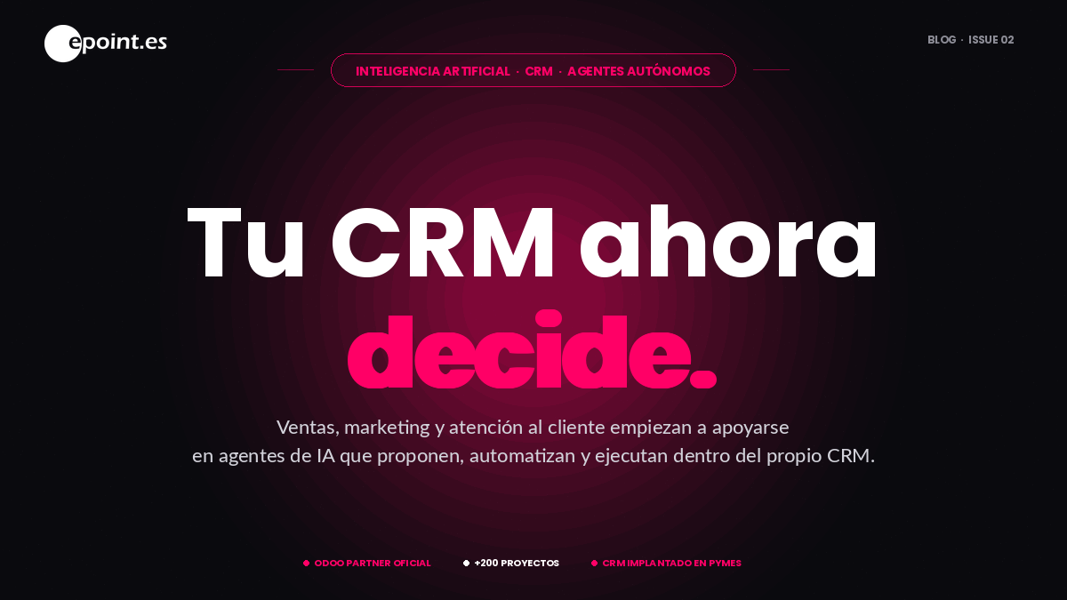 Los CRM evolucionan hacia agentes autónomos