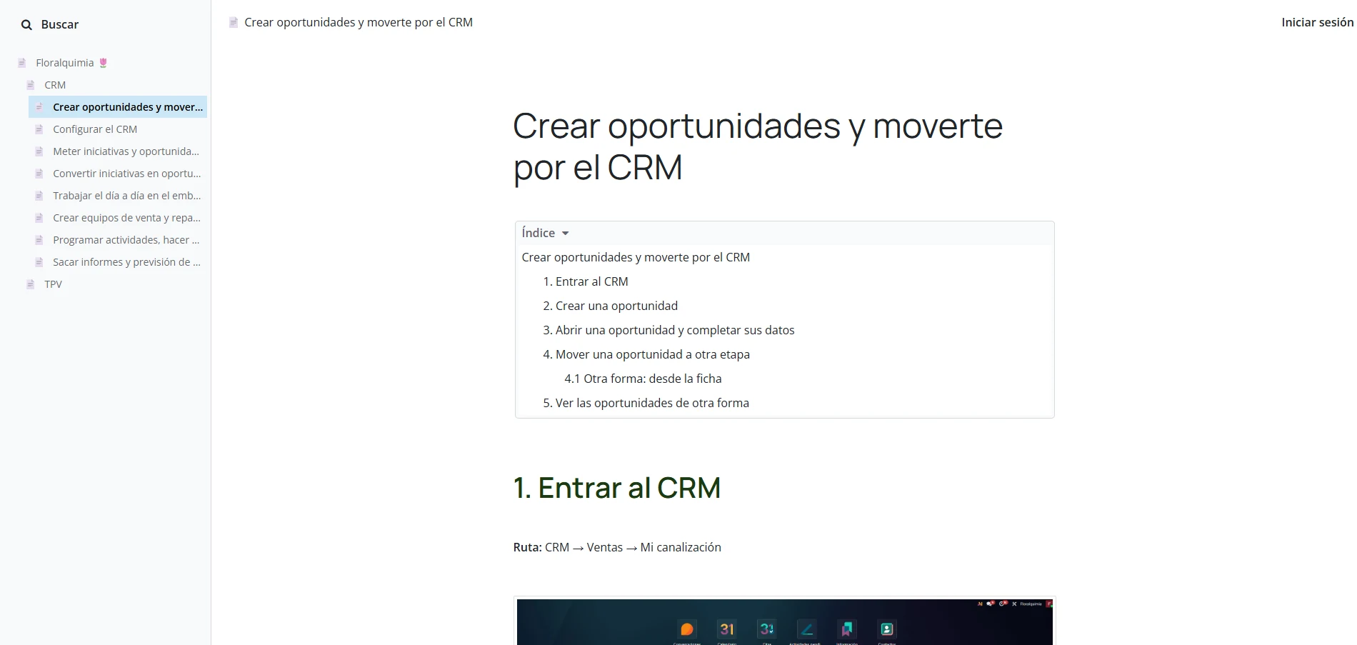 Guías de uso integradas en Odoo