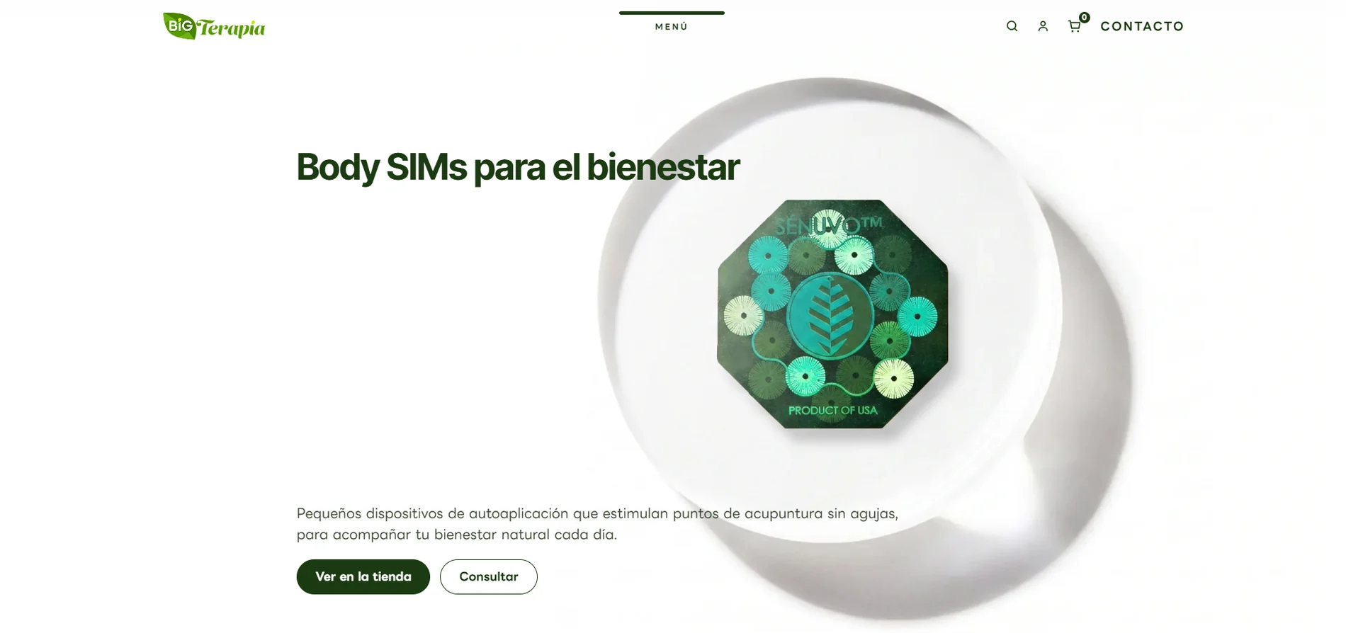 Página temática por necesidad (Body SIMs)