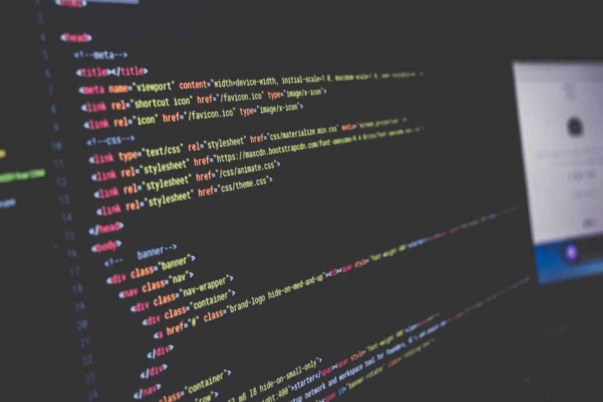 Pantalla con código fuente numerado por líneas, la parte de un ERP a medida que el fabricante no mantiene