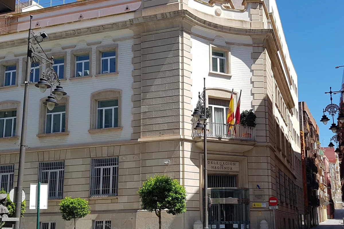 Edificio de la Delegación de Hacienda de la Agencia Tributaria en Cartagena